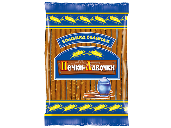 Соломка соленая "Печки-Лавочки" в Черноголовке