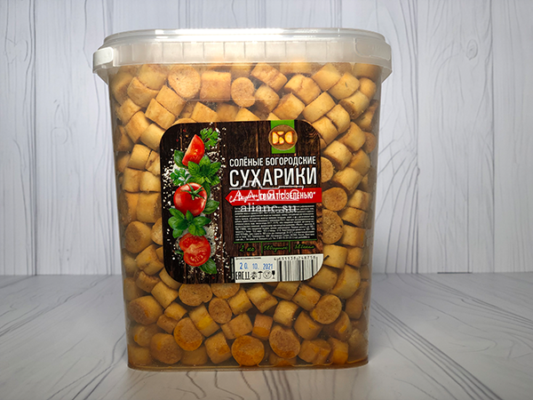 Сухарики с томатом в Черноголовке