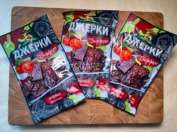 Джерки из индейки "Баффало" 45 гр. в Черноголовке