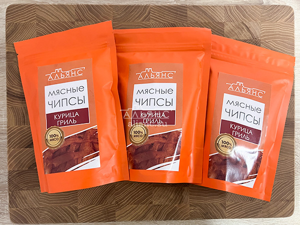 Мясо (АЛЬЯНС) вяленое курица "Гриль" 50 гр. в Черноголовке