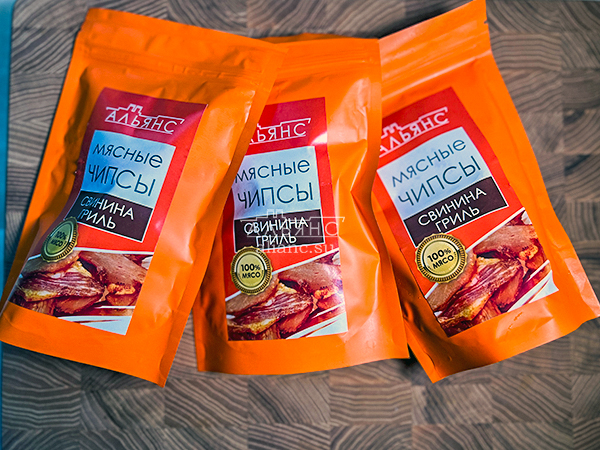 Мясо (АЛЬЯНС) вяленое свинина "Гриль" 50 гр. в Черноголовке