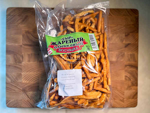Жареный сыр "ВКУСНЯШКА" (Оливковый) 500гр. в Черноголовке