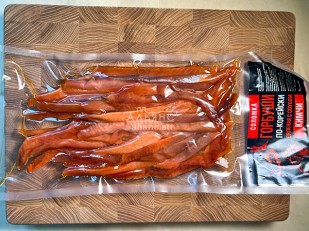 Щука вяленая: Горбуша соломка по-корейски