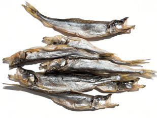 Джерки кеты 500 гр.: Корюшка (мелкая) вяленая (Камчатка)