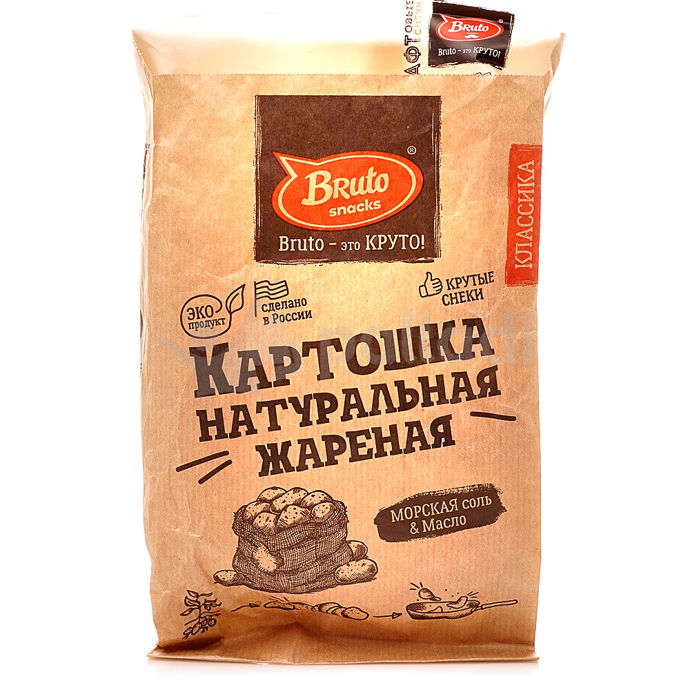 Картофель «Бруто» с солью 70 гр. в Черноголовке