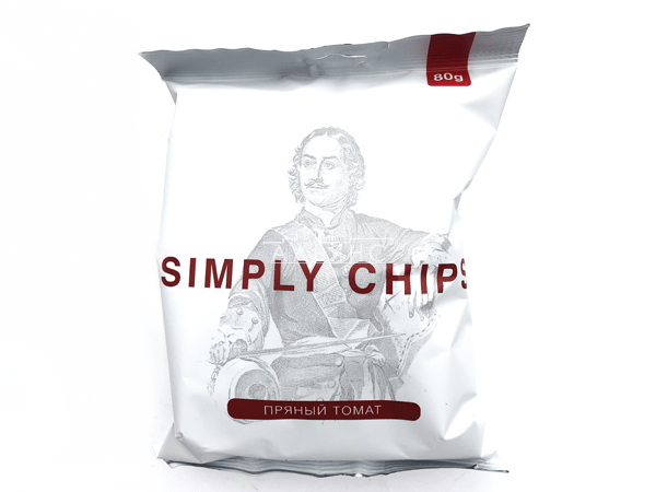 Картофельные чипсы "Simple chips" Пряный томат 80 гр. в Черноголовке